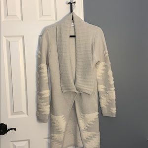 Long cardigan sweater